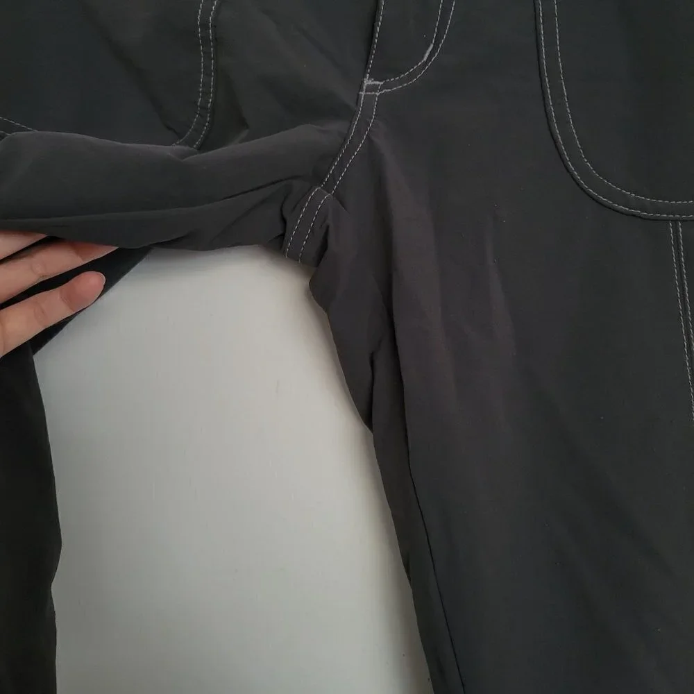 Kuhl Mountain Culture Gray Outdoor Active Hiking Long Track Cargo Style Pants 2